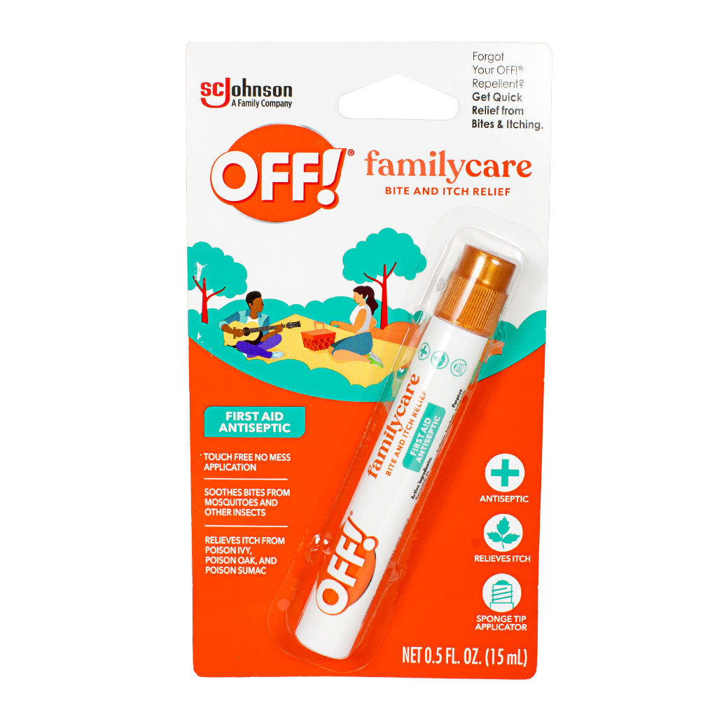 Travel Size OFF Family Care First Aid Antiseptic Itch Relief Stick