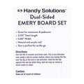 Handy Solutions Emery Boards - Card of 2