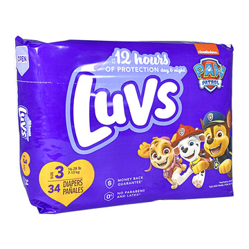 Luvs Diapers Size 3 - 34 ct.