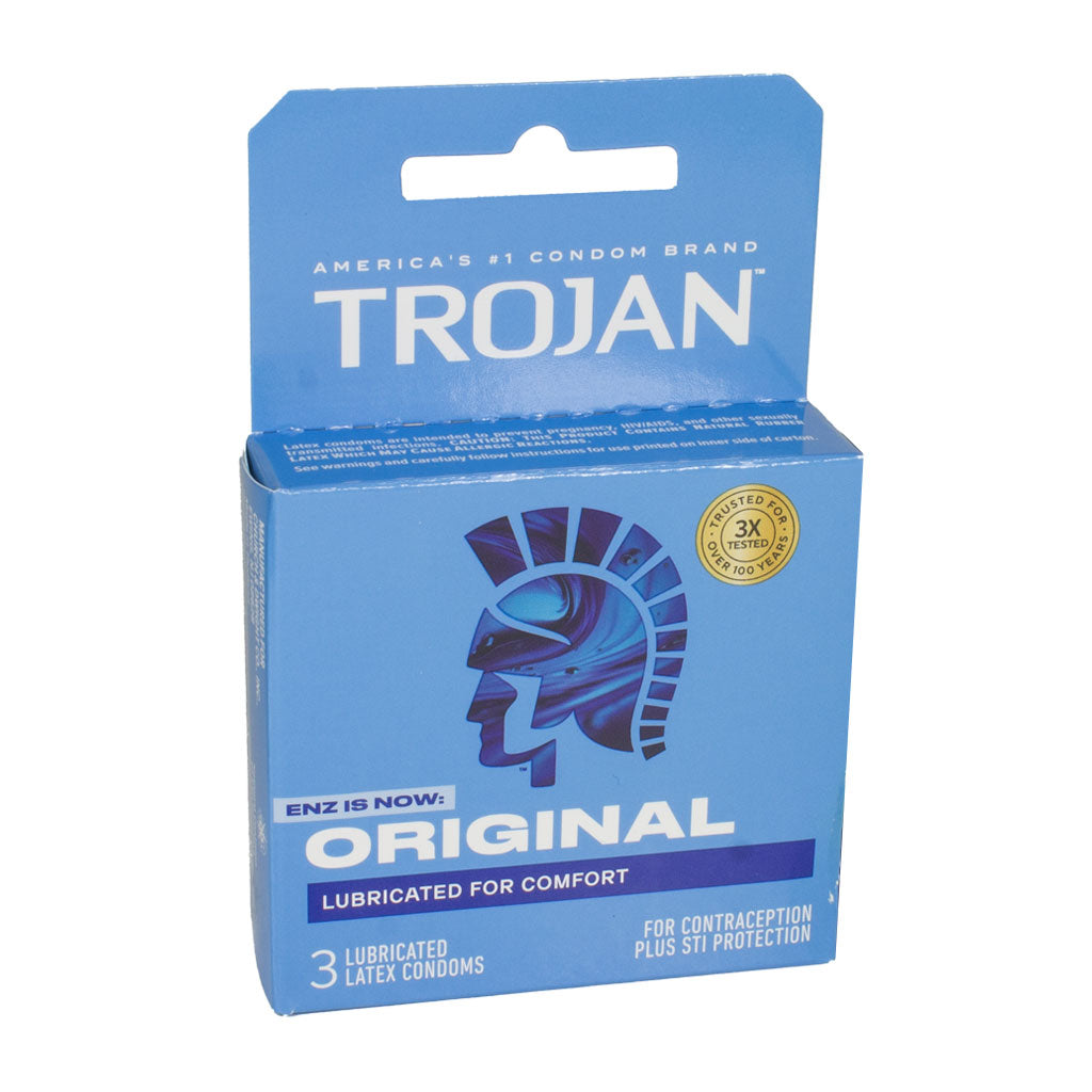 Wholesale Trojan Enz Lubricated Condoms Box - Box of 3 – Weiner's LTD Wholesale Trojan Enz Lubricated Condoms Box - Box of 3 – Weiner's LTD