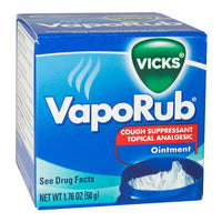 Vicks VapoRub Topical Analgesic Ointment - 1.76 oz. Jar