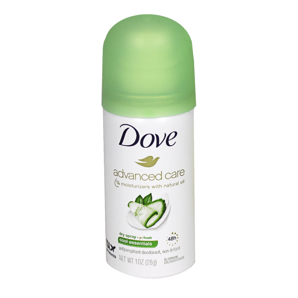 Travel Size Dove Aerosol Antiperspirant Cool Essentials