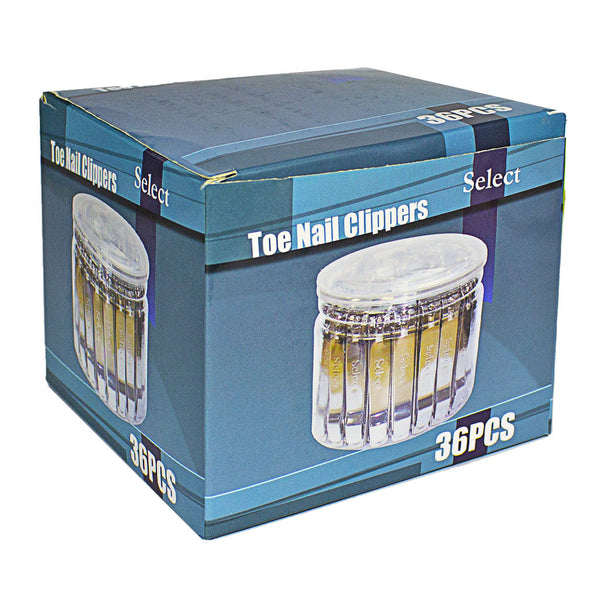 Select Toe Nail Clippers - Display Bucket 36 ct.