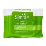 UNAVAILABLE - Simple Sensitive Skin Cleansing Facial Wipes - Pack of 7