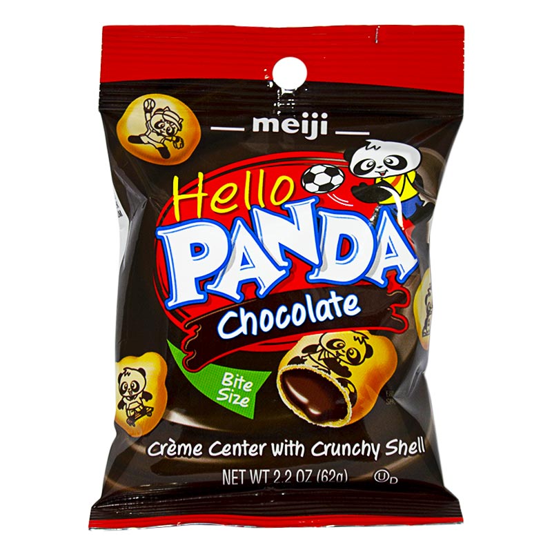 Wholesale Meiji Hello Panda Chocolate Filled Cookies - 2.2 oz