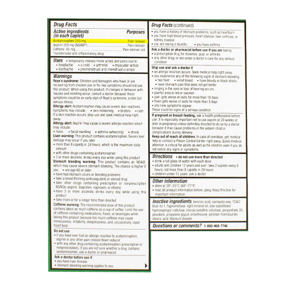 Excedrin Extra Strength - Pack of 2