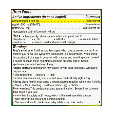 Excedrin Extra Strength - Box of 4