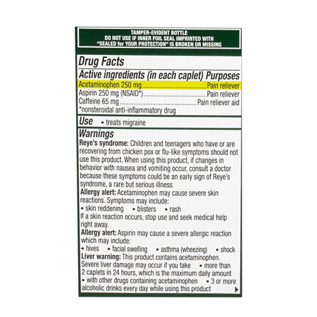 Excedrin Migraine Caplets - Box of 24