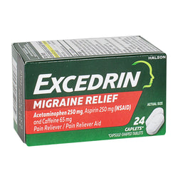 Excedrin Migraine Caplets - Box of 24
