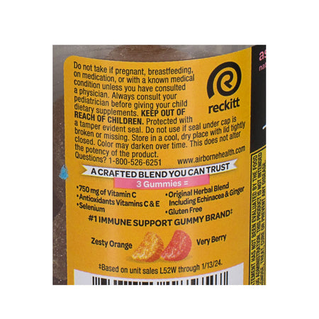 Airborne Gummies- 21ct