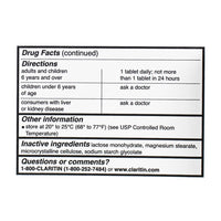 Claritin Allergy Non-Drowsy - Card of 1