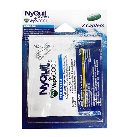 NyQuil Cold & Flu Relief - Card of 2