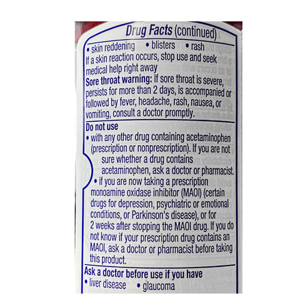 Nyquil Cold & Flu- 4 oz.