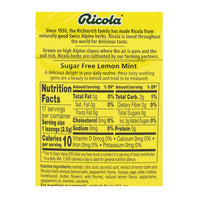 Ricola Lemon Mint Cough Drops - 17 ct.