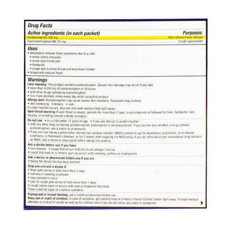 Theraflu Severe Cold & Cough Daytime Dispenser - Packet of 1