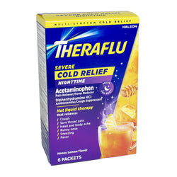 Theraflu Severe Cold & Cough Nighttime - Box of 6 Packets
