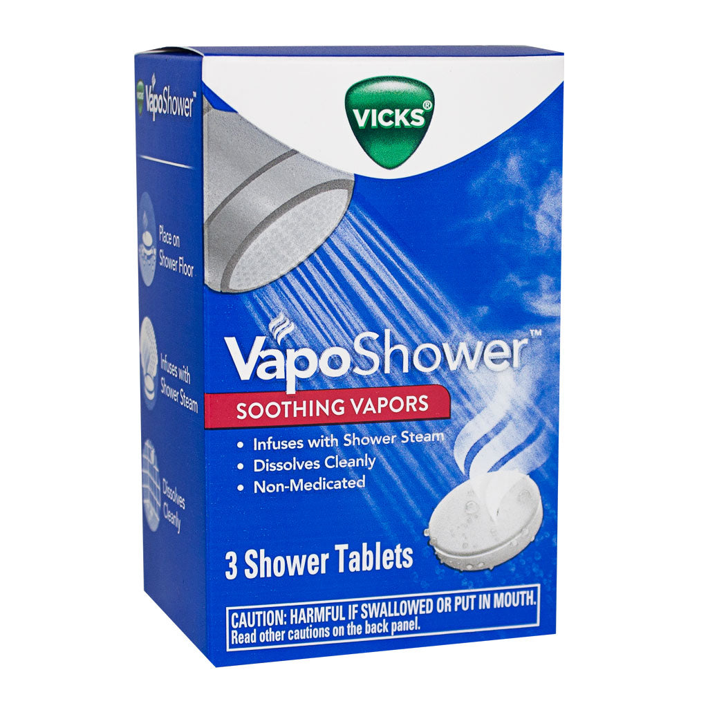 Wholesale Vicks VapoShower Steamers Shower Tablets - 3 ct. - Weiner's LTD