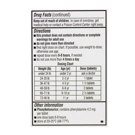 Advil Junior Strength Childrens Ibuprofen Chewables - Box of 24