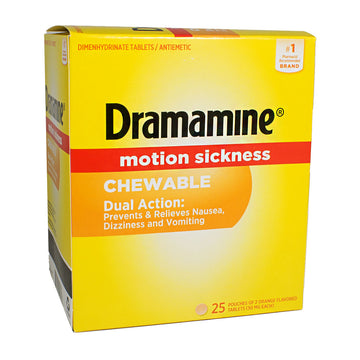 Dramamine Motion Sickness Relief Tablets - Pack of 2