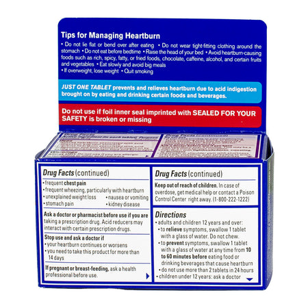 Pepcid Tablet Cool Arctic Mint 20ct