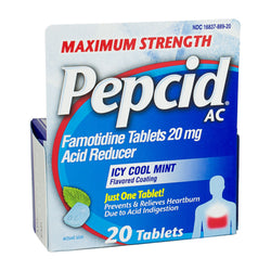 Pepcid Tablet Cool Arctic Mint 20ct
