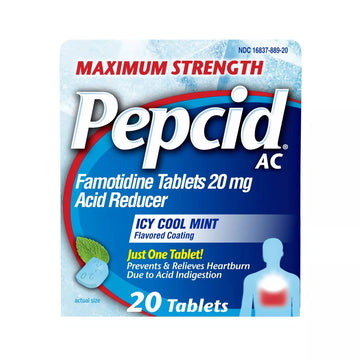 Pepcid Tablet Cool Arctic Mint 20ct