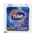 Tums Antacid Chewy Bites Assorted Berries - Packet of 2