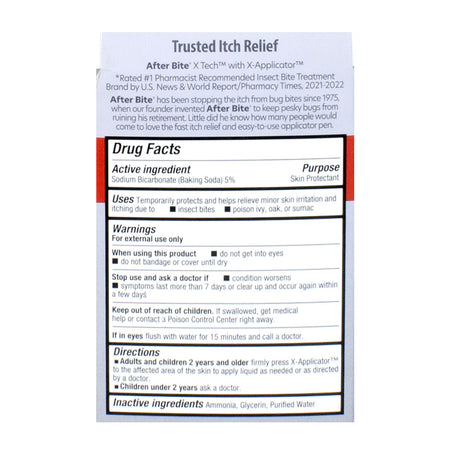 After Bite Xtech Targeted Itch Relief -0.5 oz.
