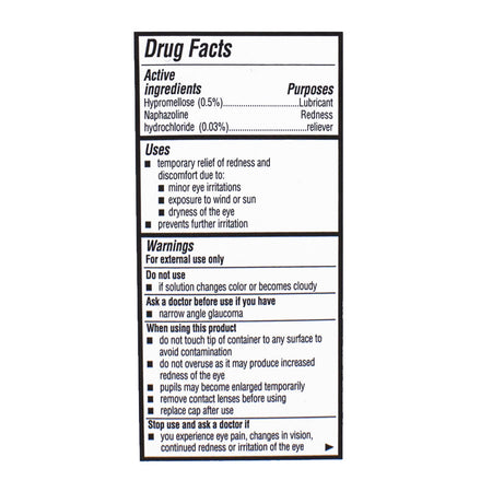 Bausch & Lomb Redness Eye Relief Drops - 0.5 oz.