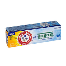 Arm & Hammer Plus Therabreath Icy Mint Toothpaste - 0.9 oz.