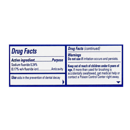 Arm & Hammer Plus Therabreath Icy Mint Toothpaste - 0.9 oz.