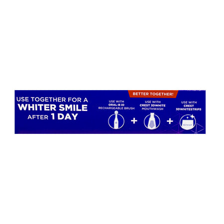 Crest 3D White Stain Eraser Toothpaste, Icy Clean Mint- 2.7 oz