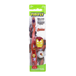 Firefly Iron Man Soft Toothbrush with Cap