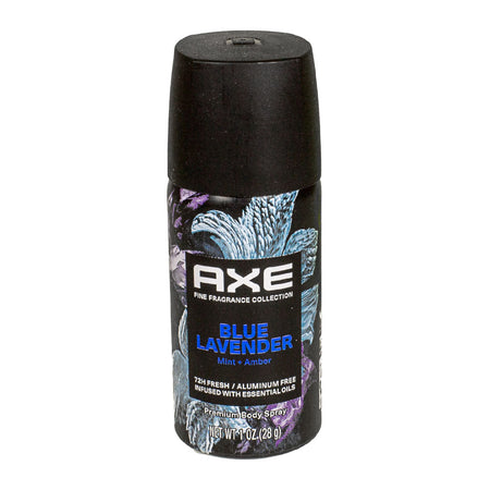 Axe Body Spray Blue Lavender- 1 oz.