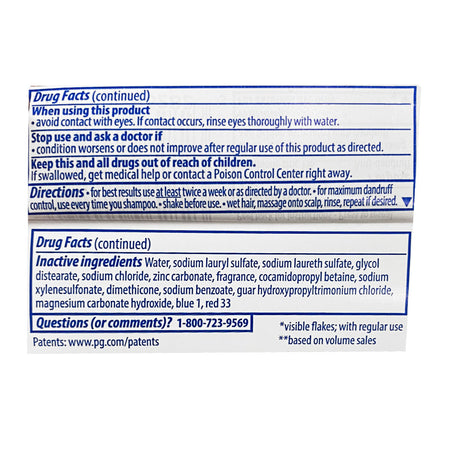 Head & Shoulders Classic Clean Dandruff Shampoo - 3 oz.