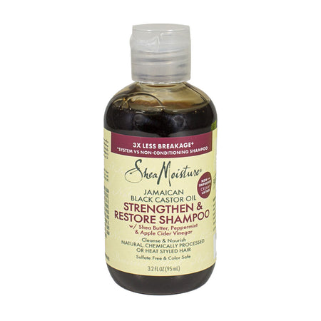 Shea Moisture Jamaican Black Castor Oil Strengthen & Restore Shampoo - 3.2 oz.
