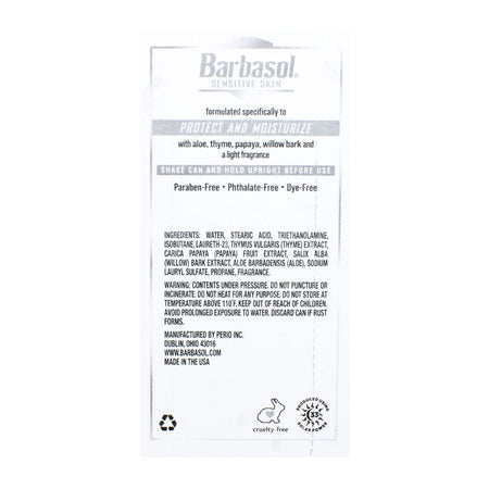 Barbasol Shave Cream & Razor - 2 oz. Carded