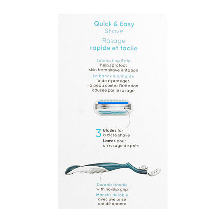 DBM - Gillette Venus Smooth Razor Handle + 2 Blade Refills