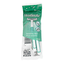 Schick Skintimate Slim Twin Sensitive Razor for Women - Pack of 2