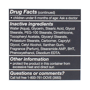 Dove Men + Care Hydrate Face Lotion +SPF15 Sunscreen - 1.69oz.