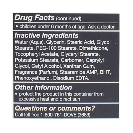 Dove Men + Care Hydrate Face Lotion +SPF15 Sunscreen - 1.69oz.