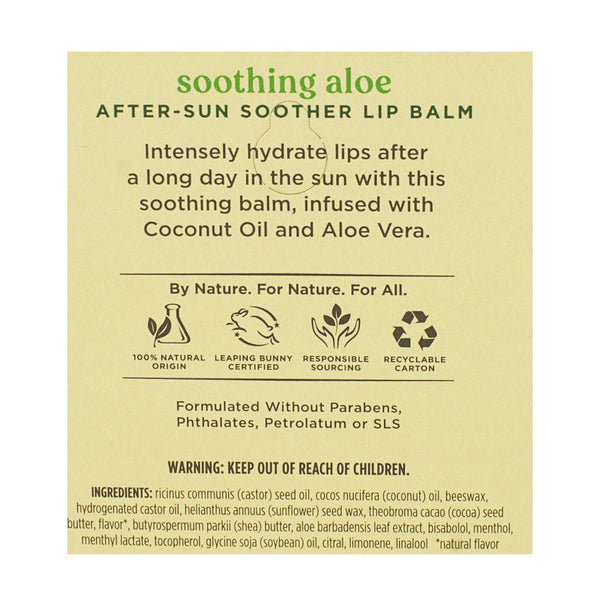 Burt's Bees After Sun Soother Lip Balm - 0.15 oz.