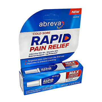 Abreva Cold Sore Rapid Pain Relief 0.1oz