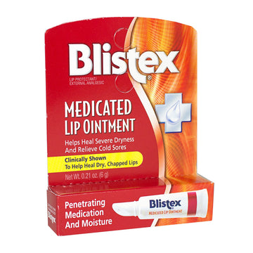 NEW - Blistex Medicated Ointment - 0.21 oz.