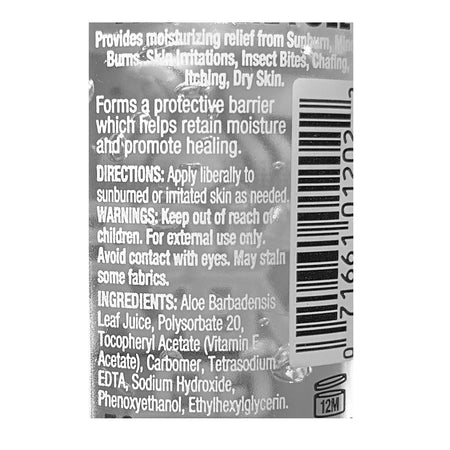 Fruit of the Earth 100% Aloe Vera Gel - 2 oz.