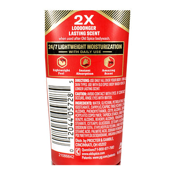 Old Spice Swagger Cedarwood Body, Face, Hands Lotion - 3 oz.