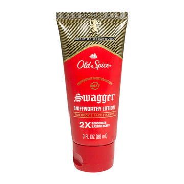 Old Spice Swagger Cedarwood Body, Face, Hands Lotion - 3 oz.