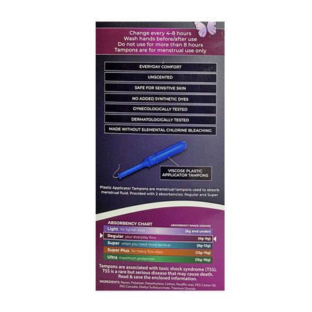 Avail Regular Tampons- 4 ct