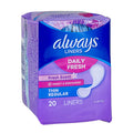 Always Thin Active Scented Liners - Pack of 20