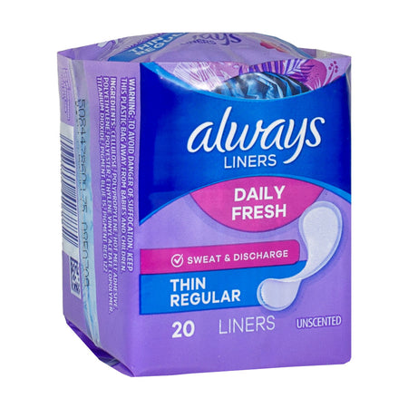 Always Thin Liners - Pack of 20